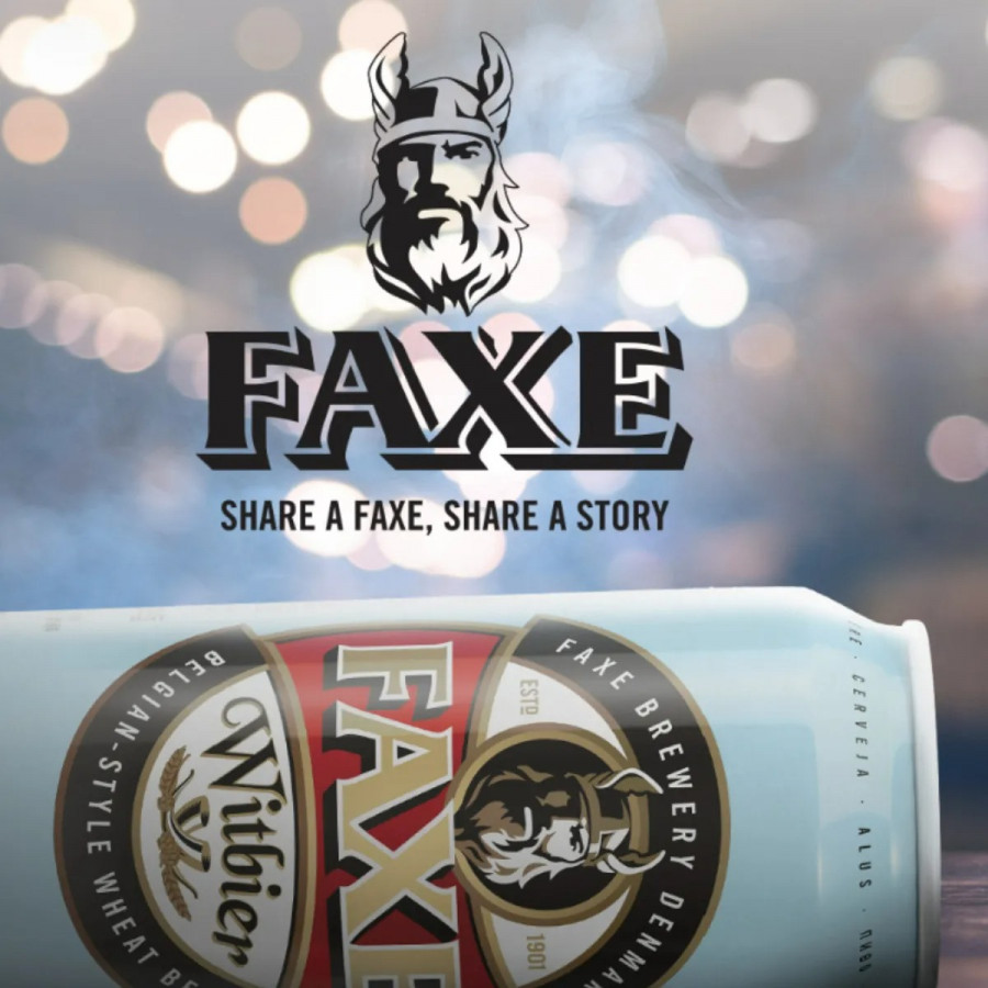 Cerveja Faxe Premium -  American Lager - 5% ABV