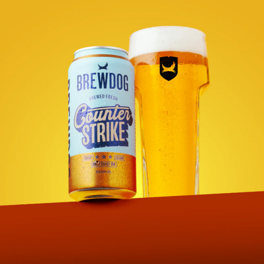 CERVEJA BREWDOG COUNTER STRIKE LT 440 ML - EXCLUSIVA